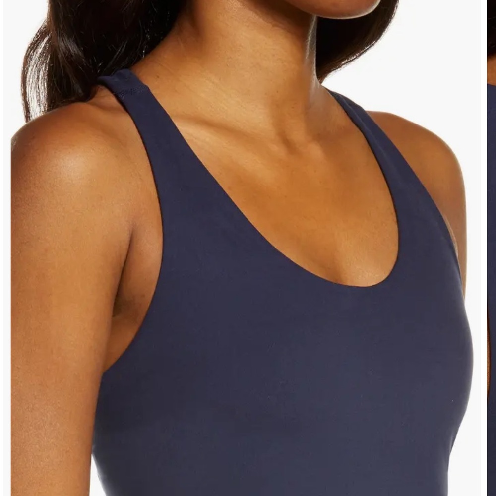 Zella Yoga + Studio Long Line Racerback Sports Bra Size XXS - Picture 3 of 10